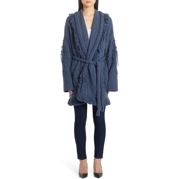 ALANUI Icon Fisherman Belted Cashmere Cardigan XS - Picture 16 of 16